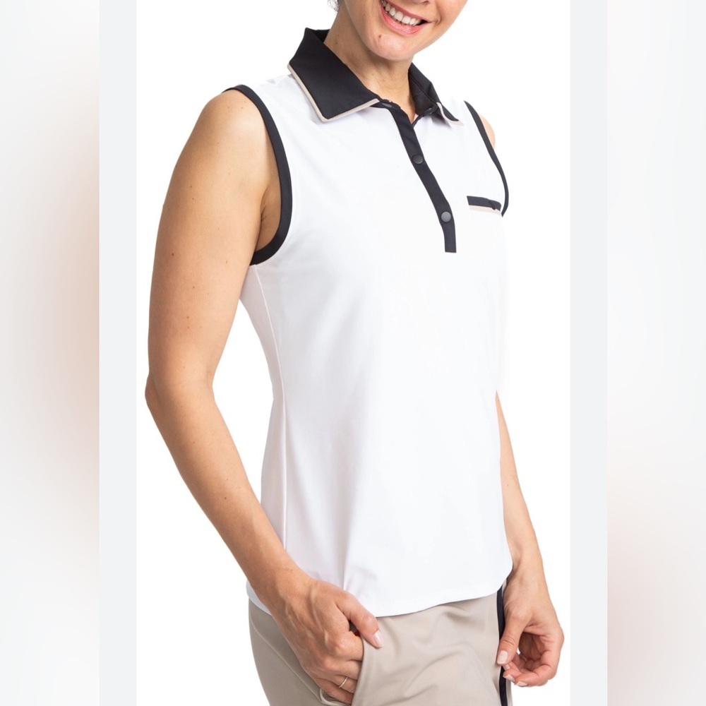 KINONA Women’s Sun Seeker Sleeveless Golf Polo